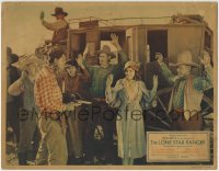 4a607 LONE STAR RANGER LC 1930 Sue Carol smiles at armed robber as others hold their hands up!