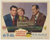 4a658 MR. BLANDINGS BUILDS HIS DREAM HOUSE LC #6 1948 Cary Grant, Myrna Loy & Douglas w/model home!