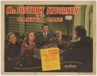 4a085 MR. DISTRICT ATTORNEY IN THE CARTER CASE TC 1942 James Ellison, Virginia Gilmore, rare!