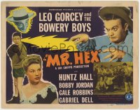 4a084 MR HEX TC 1946 Leo Gorcey, Huntz Hall, Bowery Boys, great wacky boxing images!