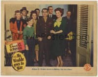 4a662 MR. WINKLE GOES TO WAR LC 1944 soldier Edward G. Robinson returns to California as a hero!