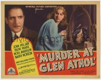 4a088 MURDER AT GLEN ATHOL TC 1936 pretty Irene Ware stealing jewels by dead body reflection!