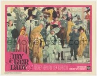 4a667 MY FAIR LADY LC #5 1964 Audrey Hepburn & Rex Harrison excited at the horse races!