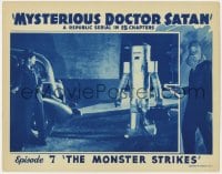 4a675 MYSTERIOUS DOCTOR SATAN chapter 7 LC 1940 cool robot, masked hero in border, Monster Strikes!