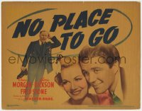 4a099 NO PLACE TO GO TC 1939 Dennis Morgan, Gloria Dickson, confused Fred Stone, Edna Ferber!