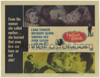 4a124 PORTRAIT IN BLACK TC 1960 Lana Turner, Anthony Quinn, Sandra Dee, even love has an evil side!