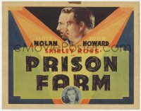 4a129 PRISON FARM Other Company TC 1938 prison doctor Lloyd Nolan, John Howard, Shirley Ross, rare!