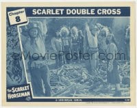 4a797 SCARLET HORSEMAN chapter 8 LC 1946 Paul Guilfoyle, Universal serial, Scarlet Double Cross!