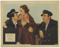 4a808 SHANGHAI MADNESS LC 1933 Eugene Pallette smiles at Fay Wray & Spencer Tracy in love!