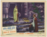 4a822 SIREN OF ATLANTIS LC #7 1947 Maria Montez & Jean Pierre Aumont in Atlantis The Lost Continent!