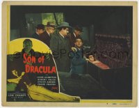 4a835 SON OF DRACULA LC #3 R1948 Hinds, Moriarity, Craven & Paige w/ Louise Allbritton in coffin!