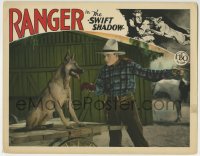 4a872 SWIFT SHADOW LC 1927 cool close up of Ranger the German Shepherd listening to his master!