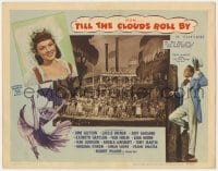 4a911 TILL THE CLOUDS ROLL BY LC 1946 Kathryn Grayson, Tony Martin, Show Boat production number!
