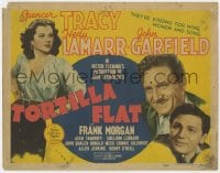 4a174 TORTILLA FLAT TC 1942 Spencer Tracy & John Garfield are strong for wine & sexy Hedy Lamarr!