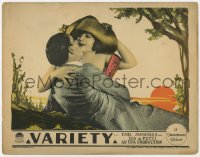 4a948 VARIETY LC 1925 E.A. Dupont classic tale, great close up of Lya de Putti kissing her lover!