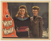 4a961 WEIRD WOMAN LC 1944 Elizabeth Russell & Evelyn Ankers, Universal Inner Sanctum mystery!