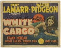 4a183 WHITE CARGO TC 1942 Hedy Lamarr plays the tropical beauty Tondelayo, great full-length image!