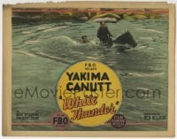 4a184 WHITE THUNDER TC 1925 Yakima Canutt is a coward by day and the White Rider by night!