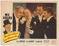 4a993 YOU CAN'T CHEAT AN HONEST MAN LC #8 R1949 Thurston Hallmen listens to phone with W.C. Fields!