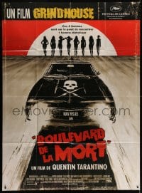 4b813 DEATH PROOF French 1p 2007 Quentin Tarantino's Grindhouse, sexy silhouettes & cool car!