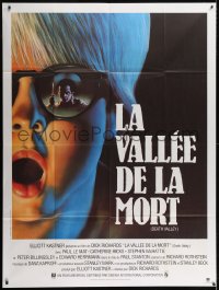 4b814 DEATH VALLEY French 1p 1982 Paul Le Mat, Catherine Hicks, cool horror artwork!