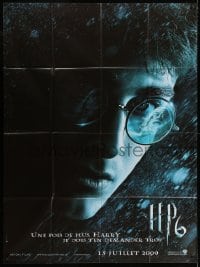 4b859 HARRY POTTER & THE HALF-BLOOD PRINCE teaser French 1p 2009 super c/u of Daniel Radcliffe!