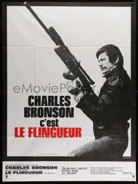 4b898 MECHANIC French 1p 1973 great image of Charles Bronson with snipe rifle, Michael Winner