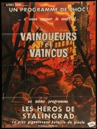 4b985 VAINQUEURS ET VAINCUS/LES HEROES DE STALINGRAD French 1p 1960s devastated WWII battlefield!