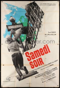 4b773 SAMEDI SOIR French 2p 1961 Anne-Marie Bellini & Daniel Cauchy, Jouineau Bourduge, very rare!