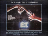 4b746 E.T. THE EXTRA TERRESTRIAL French 8p R1985 Steven Spielberg, Alvin art of fingers touching!