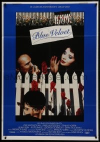 4b150 BLUE VELVET German 33x47 1987 David Lynch cult classic, Isabella Rossellini, Kyle McLachlan