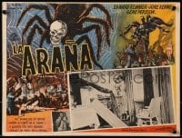 4b205 SPIDER Mexican LC 1958 Bert I. Gordon horror, cool special effects scene with the monster!
