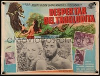 4b208 TEENAGE CAVEMAN Mexican LC 1958 prehistoric rebels against prehistoric monsters!