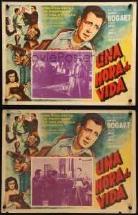 4b226 TOKYO JOE 3 Mexican LCs R1960s Humphrey Bogart & sexy Florence Marly in Japan!