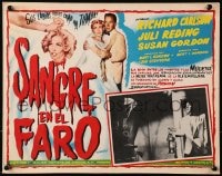 4b213 TORMENTED Mexican LC 1960 Richard Carlson, Juli Reding, the she-ghost of Haunted Island!