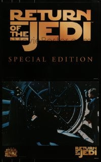 4b048 RETURN OF THE JEDI 6 color 16x20 stills R1997 George Lucas, best scenes from the movie!