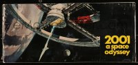 4b026 2001: A SPACE ODYSSEY souvenir program book 1968 Stanley Kubrick, wonderful images!