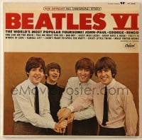 4b108 BEATLES record 1965 Beatles VI, the world's most popular foursome, John Paul George Ringo!