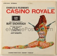 4b111 CASINO ROYALE soundtrack record 1967 music from the movie composed by Burt Bacharach!