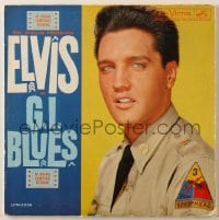 4b115 G.I. BLUES soundtrack record 1960 swing out and sound off with Elvis Presley & sexy Juliet Prowse!