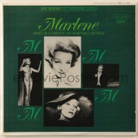 4b119 MARLENE DIETRICH record 1964 Songs in Germany by the Inimitable Dietrich!
