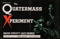 4b056 QUATERMASS XPERIMENT English trade ad 1955 Val Guest, Hammer, close up of Richard Wordsworth!