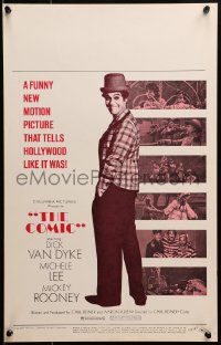 4b426 COMIC WC 1969 Dick Van Dyke stars in the biography of Buster Keaton directed by Carl Reiner!