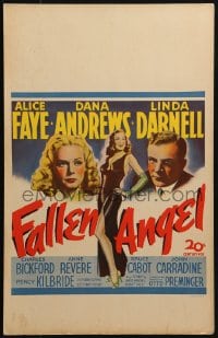 4b456 FALLEN ANGEL WC 1945 Preminger, pretty Alice Faye, Dana Andrews, sexy bad girl Linda Darnell!