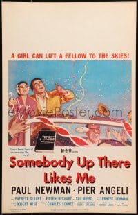 4b644 SOMEBODY UP THERE LIKES ME WC 1956 Paul Newman as boxing champion Rocky Graziano!