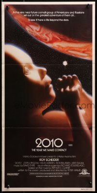 4c300 2010 Aust daybill 1984 sequel to 2001: A Space Odyssey, image of the starchild & Jupiter!