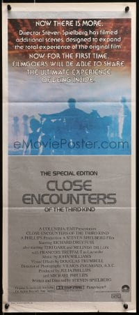 4c440 CLOSE ENCOUNTERS OF THE THIRD KIND S.E. Aust daybill 1980 Spielberg classic with new scenes!