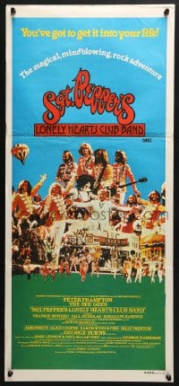 4c847 SGT. PEPPER'S LONELY HEARTS CLUB BAND Aust daybill 1978 different art of Frampton & The Bee Gees!