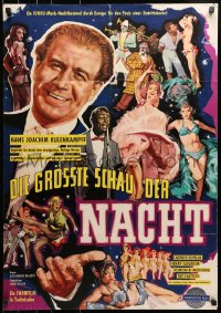 4c195 EUROPEAN NIGHTS German 1960 Europa di notte, Coccinelle, after-dark-to-dawn cabaret!