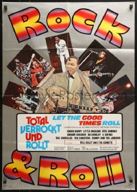 4c220 LET THE GOOD TIMES ROLL German 1973 Chuck Berry, Bill Haley & real '50s rockers!